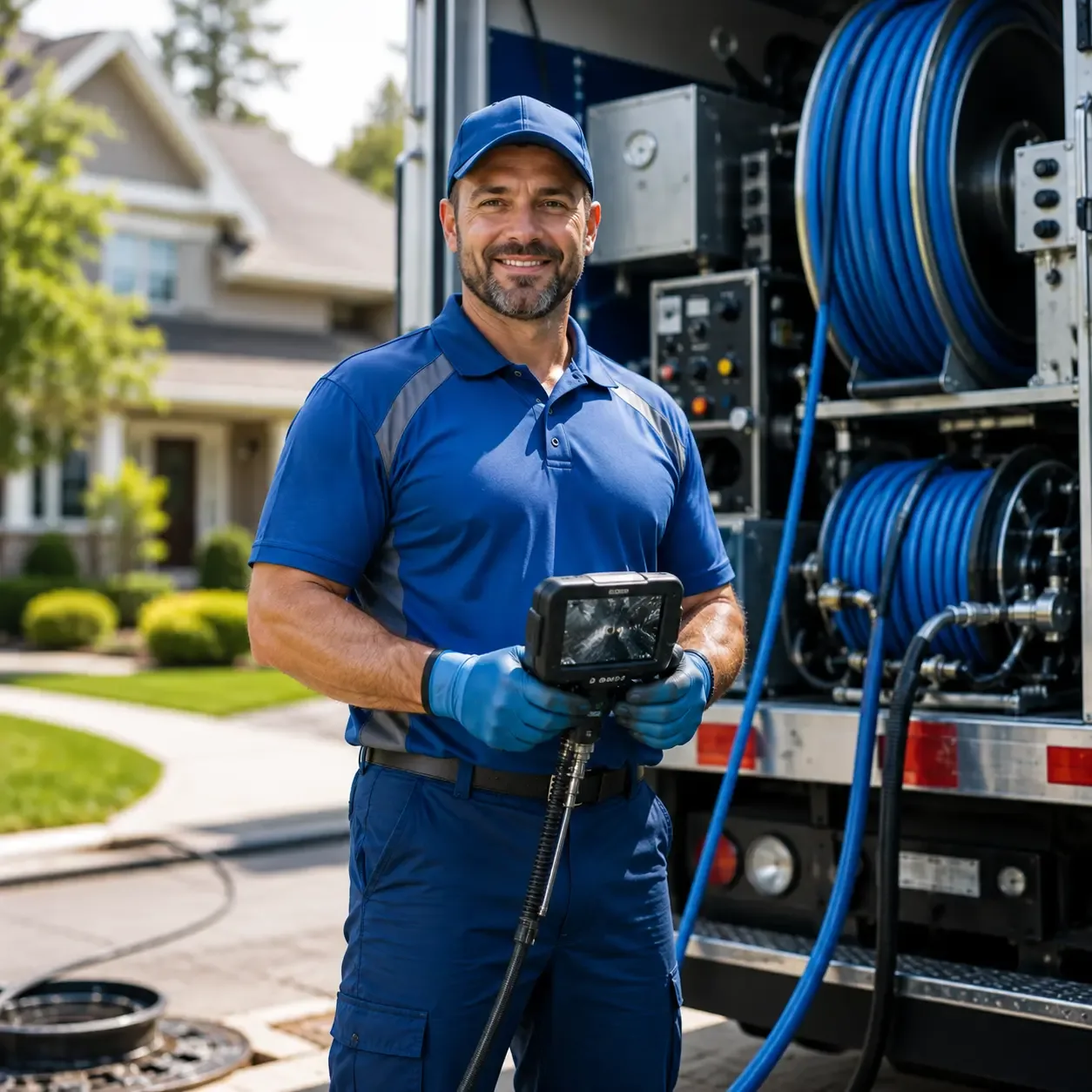Local outdoor drain cleaning specialists in Taft, TX